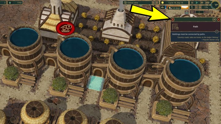 As you start running out of resources, remove roads that lead to warehouses or water tanks - Timberborn: Drought (dry season, gathering resources) - how to survive? - FAQ - Timberborn Guide