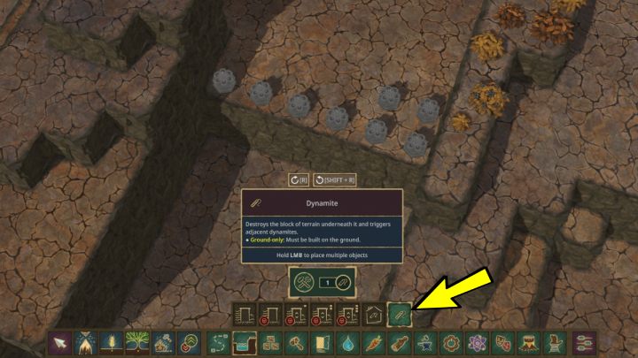 When you start producing explosives, they will go into storage - Timberborn: Materials and resources - list - Basics - Timberborn Guide