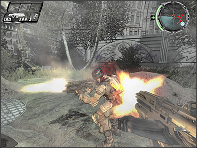 If you've followed my exact instructions, you shouldn't have any problems killing all of the nearby enemy soldiers - New Blood II - Walkthrough - Timeshift - Game Guide and Walkthrough