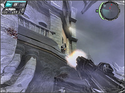 A second soldier will probably be standing in front of you - Infiltration II - Walkthrough - Timeshift - Game Guide and Walkthrough