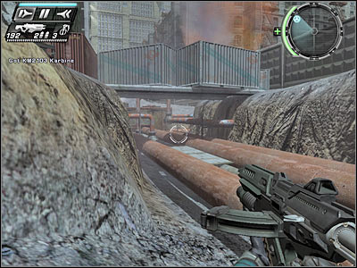 Keep moving forward - Infiltration II - Walkthrough - Timeshift - Game Guide and Walkthrough