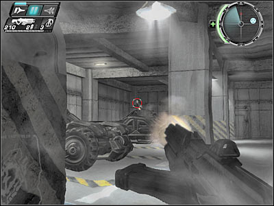 Keep shooting at the visible enemy soldiers - Ground Floor II - Walkthrough - Timeshift - Game Guide and Walkthrough