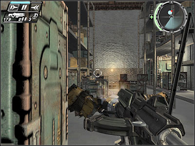 You will come across a weapon crate along the way - Ground Floor III - Walkthrough - Timeshift - Game Guide and Walkthrough