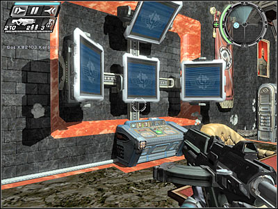 Obviously you will have to use this new door, because it's the only passageway leading to your current destination - Heist III - Walkthrough - Timeshift - Game Guide and Walkthrough