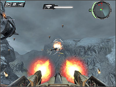 I guess you may have some problems understanding what has to be done here - Disputed Airspace - Walkthrough - Timeshift - Game Guide and Walkthrough