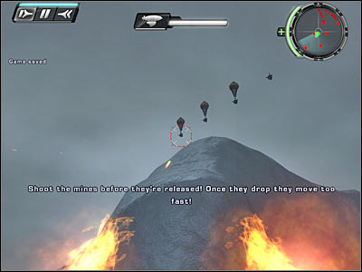 The final phase of this mission will require you to focus on the fighters jets once again, however it's going to be a lot easier to destroy them this time - Disputed Airspace - Walkthrough - Timeshift - Game Guide and Walkthrough