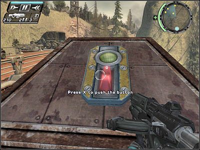 Press the button and stop the time right away in order to prevent the bridge from moving - Road Trip I - Walkthrough - Timeshift - Game Guide and Walkthrough