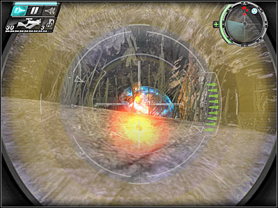 You should be hiding behind one of the larger boulders (screen) - Forced Entry I - Walkthrough - Timeshift - Game Guide and Walkthrough