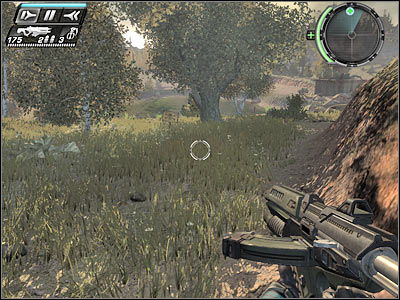 You shouldn't have any problems finding and destroying the mines - Forced Entry I - Walkthrough - Timeshift - Game Guide and Walkthrough