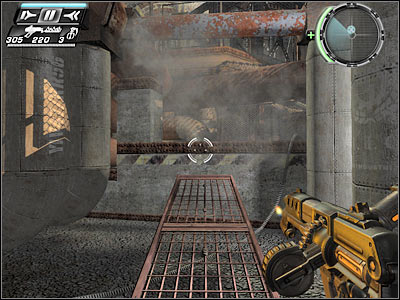 You will have to reach a new control panel which is located near the stairs (screen) - Test Labs III - Walkthrough - Timeshift - Game Guide and Walkthrough