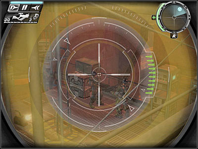 A second group will appear near your current position (screen), so you must be very careful while trying to kill the soldiers - Some Assembly Required II - Walkthrough - Timeshift - Game Guide and Walkthrough