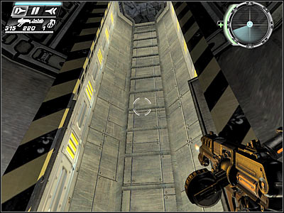 Start moving upwards - Sabotage IV - Walkthrough - Timeshift - Game Guide and Walkthrough