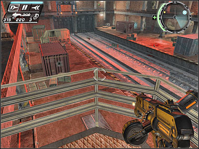 Pull the lever and activate slow-motion at the same time - Drive-By III - Walkthrough - Timeshift - Game Guide and Walkthrough