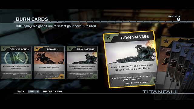 One of many possible kits. - Burn Cards - Titanfall - Game Guide and Walkthrough