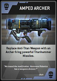 Name: Amped Archer - Burn Cards - Titanfall - Game Guide and Walkthrough