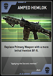 Name: Amped Hemlok - Burn Cards - Titanfall - Game Guide and Walkthrough