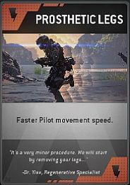 Name: Prosthetic Legs - Burn Cards - Titanfall - Game Guide and Walkthrough