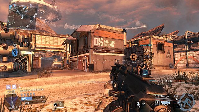 Smaller, side buildings located at the verge of the map - Demeter - Maps - Titanfall - Game Guide and Walkthrough