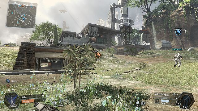 The outlook at the center from the other side - Fracture - Maps - Titanfall - Game Guide and Walkthrough