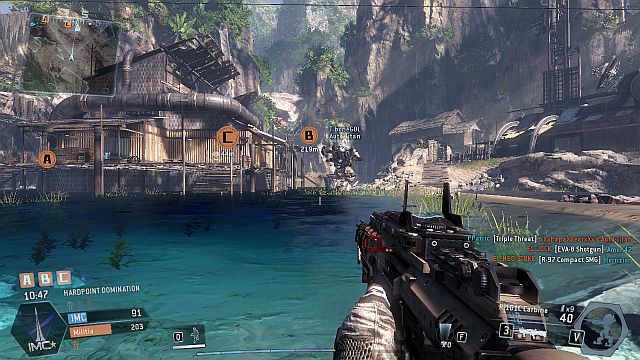 An unguarded beach - Lagoon - Maps - Titanfall - Game Guide and Walkthrough