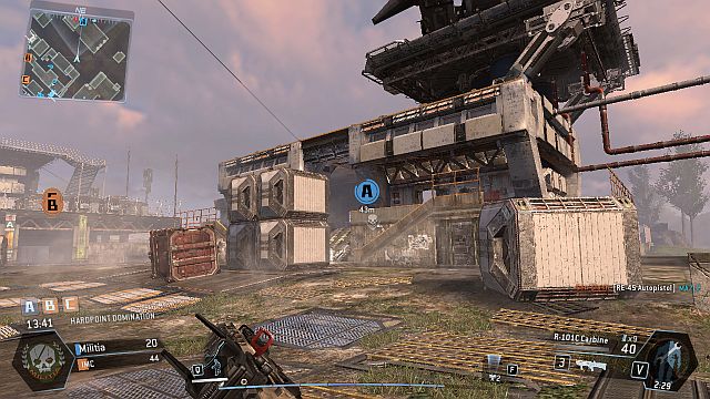 The large building on the East, with a big square in front of it, makes a great vantage point - Nexus - Maps - Titanfall - Game Guide and Walkthrough