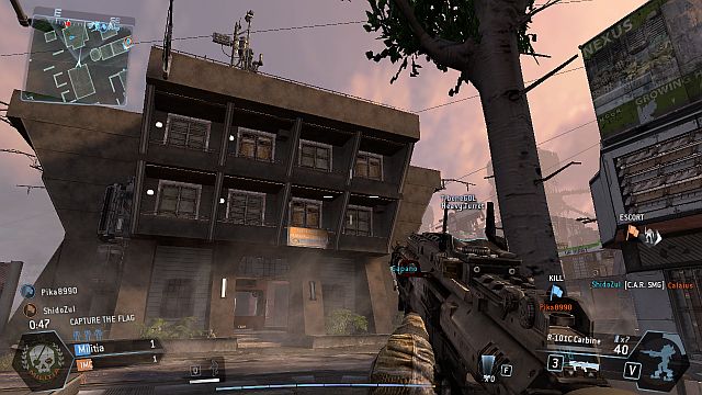The building shown at the screenshot is near the second tower - Nexus - Maps - Titanfall - Game Guide and Walkthrough