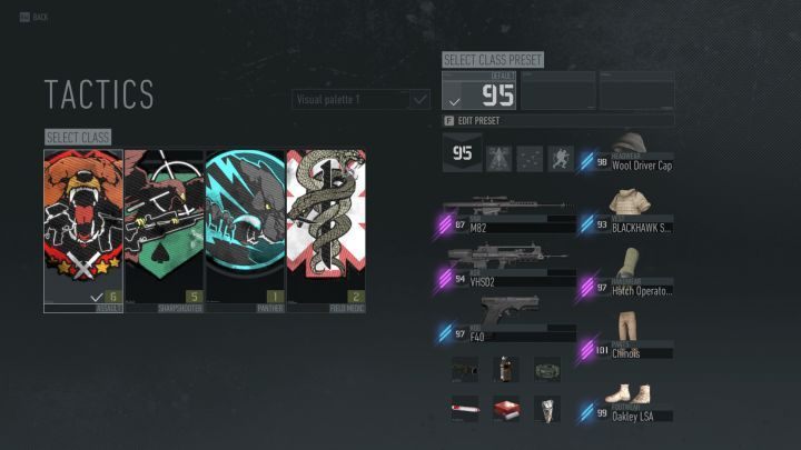 The selection of the class is done with one click. However, you can only choose from previously unlocked classes. - How do I change a character class in Tom Clancys Ghost Recon Breakpoint? - FAQ - Tom Clancys Ghost Recon Breakpoint Guide