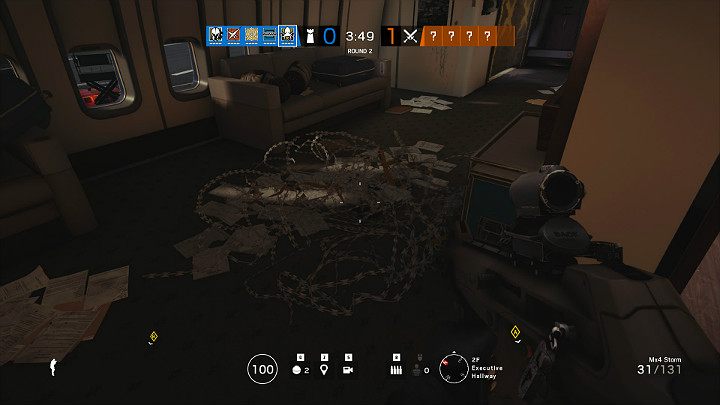 A barbed wire is an obstacle that is usually placed in important, key places like stairs leading to the bomb, narrow corridors, main entrances etc - Traps, obstacles, barricades - how to deal with them in Rainbow Six Siege? - Gameplay - Rainbow Six Siege Game Guide
