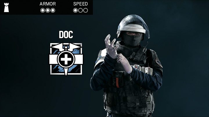 Recommended main weapon - Doc | Operators type in Rainbow Six Siege - Characteristics of operators - Rainbow Six Siege Game Guide