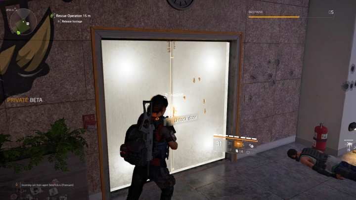 During Rescue Operations, you need to get the hostages out of the locked room. - Public Execution and Rescue Operation | Additional Activities in The Division 2 - Additional Activities - The Division 2 Guide