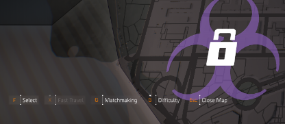 You can change the difficulty level on the map screen (by default, hold down the G key). - How to reset a mission in The Division 2? - FAQ - The Division 2 Guide