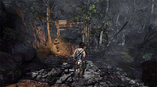 Rest in the Summit Marsh base camp to unlock the seventh of Laras Journals - Find a Way Out of the Forest | 19: Some Time Alone Walkthrough - 19: Some Time Alone | Walkthrough - Tomb Raider Game Guide
