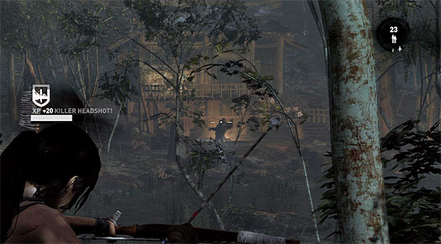 Keep going east - Find a Way Out of the Forest | 19: Some Time Alone Walkthrough - 19: Some Time Alone | Walkthrough - Tomb Raider Game Guide