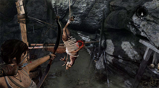 Its time for a small puzzle that will let you pass further into the wolf cave - Exit the Forest Through the Wolf Cave | 19: Some Time Alone Walkthrough - 19: Some Time Alone | Walkthrough - Tomb Raider Game Guide