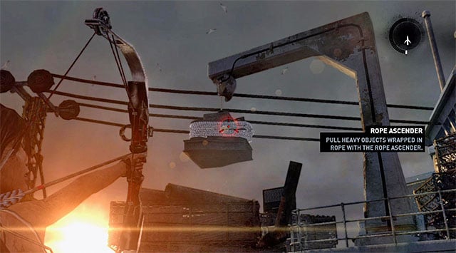 The game will let you test your newly acquired gear right away - Find Alex | 22: Gone Missing Walkthrough - 22: Gone Missing | Walkthrough - Tomb Raider Game Guide