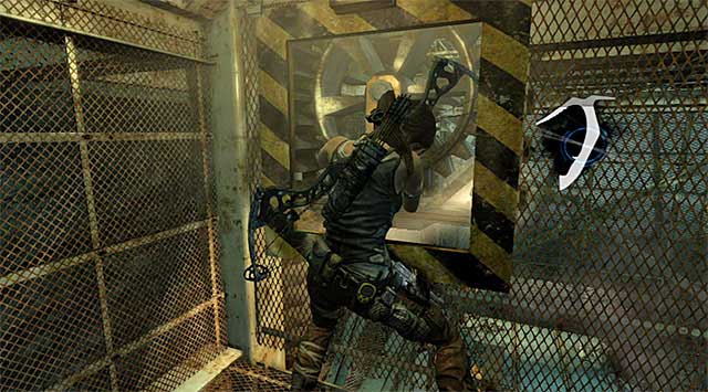 Jump to the mentioned balcony - Discover the Ancient Tomb | 23: Storm Chaser Walkthrough - 23: Storm Chaser | Walkthrough - Tomb Raider Game Guide