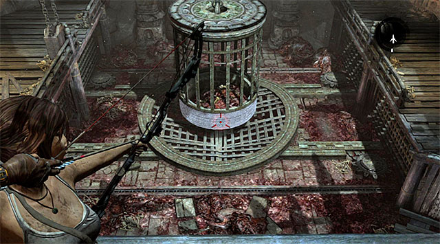 Move ahead and stop more or less over the starting point - Rescue Sam from Mathias (part 1) | 24: Going Back In Walkthrough - 24: Going Back In | Walkthrough - Tomb Raider Game Guide