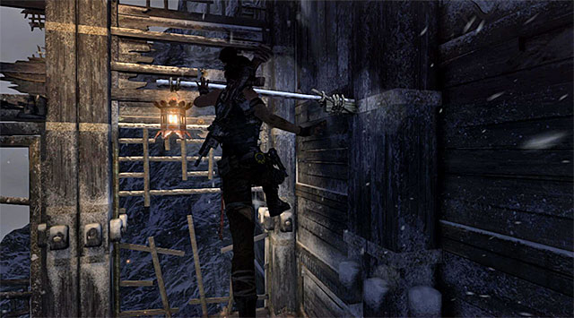 Continue your march, getting to the small ramp - Rescue Sam from Mathias (part 2) | 24: Going Back In Walkthrough - 24: Going Back In | Walkthrough - Tomb Raider Game Guide