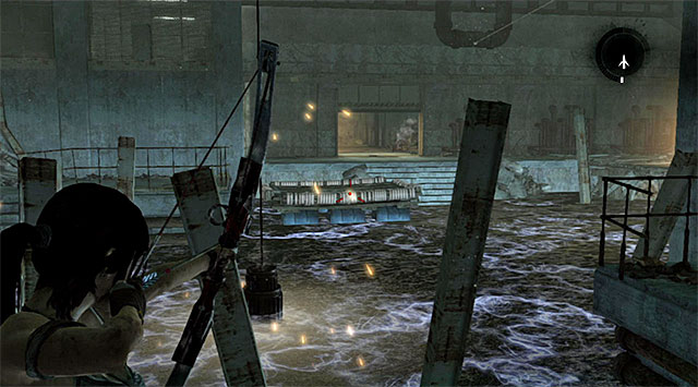 Face the raft again and start pulling it towards you - The Flooded Vault | Optional Tombs: Shipwreck Beach - Shipwreck Beach | Optional Tombs - Tomb Raider Game Guide