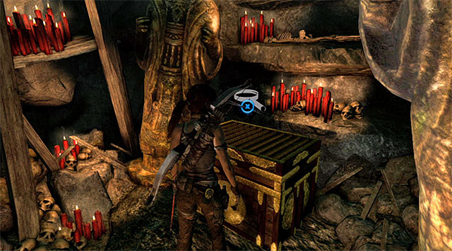 When you get there, find the treasure room and open the chest - The Flooded Vault | Optional Tombs: Shipwreck Beach - Shipwreck Beach | Optional Tombs - Tomb Raider Game Guide