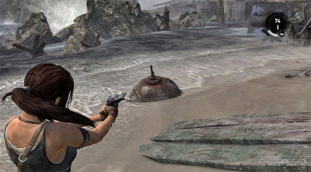 MINE 2/10 - Mine Sweeper | Collectibles: Shipwreck Beach - Collectibles: Shipwreck Beach - Tomb Raider Game Guide
