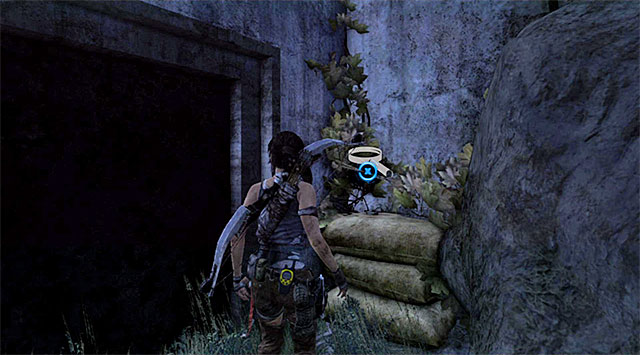 The map is lying on sandbags to the right - Treasure Maps | Collectibles: Cliffside Bunker - Collectibles: Cliffside Bunker - Tomb Raider Game Guide