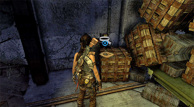 Wait until Lara gets to a small area and turn right - Treasure Maps | Collectibles: Research Base - Collectibles: Research Base - Tomb Raider Game Guide