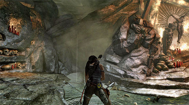 RELIC 3/3 - CEREMONIAL FANS - INSCRIBED SILK FAN - Relics | Collectibles: Geothermal Caverns - Collectibles: Geothermal Caverns - Tomb Raider Game Guide