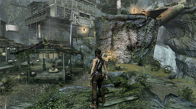 Youre free to search the Mountain Village - Find Roths Pack | 8: Cry for Help Walkthrough - 8: Cry for Help | Walkthrough - Tomb Raider Game Guide