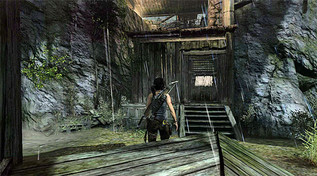 Turn north and go through the building that stands between you and your objective - Find Roths Pack | 8: Cry for Help Walkthrough - 8: Cry for Help | Walkthrough - Tomb Raider Game Guide