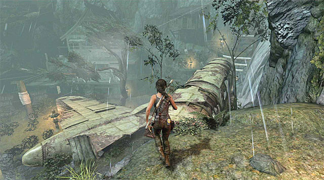 Use the nearby rocks and get to the top - Find Roths Pack | 8: Cry for Help Walkthrough - 8: Cry for Help | Walkthrough - Tomb Raider Game Guide
