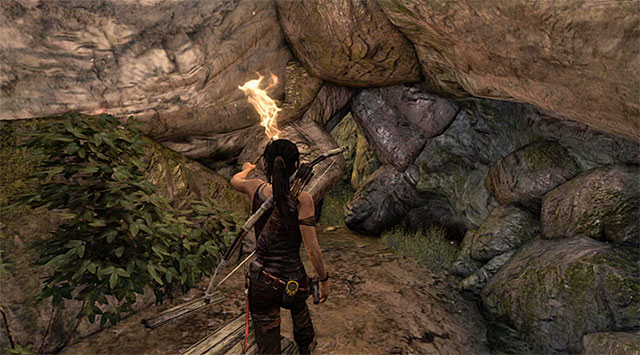 When the fighting is over, collect whatever supplies you find and start exploring a new location, Base Approach - Find the Bunker | 8: Cry for Help Walkthrough - 8: Cry for Help | Walkthrough - Tomb Raider Game Guide