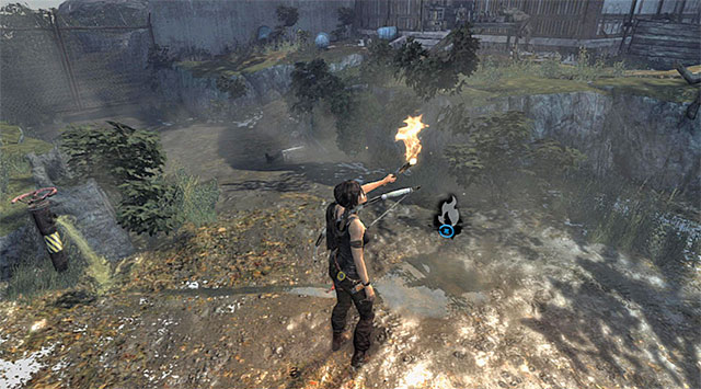 Light the torch and go back to the tanks youve passed by earlier - Start a Signal Fire | 8: Cry for Help Walkthrough - 8: Cry for Help | Walkthrough - Tomb Raider Game Guide