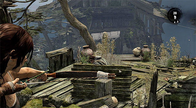 Be cautious, youll run into three guards shortly - Find the Way to the Solarii Base | 12: A Friend in Need Walkthrough - 12: A Friend in Need | Walkthrough - Tomb Raider Game Guide